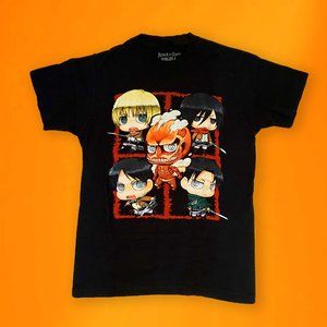 Attack On Titan (Shingeki no Kyojin) Chibi Unisex Anime T-Shirt